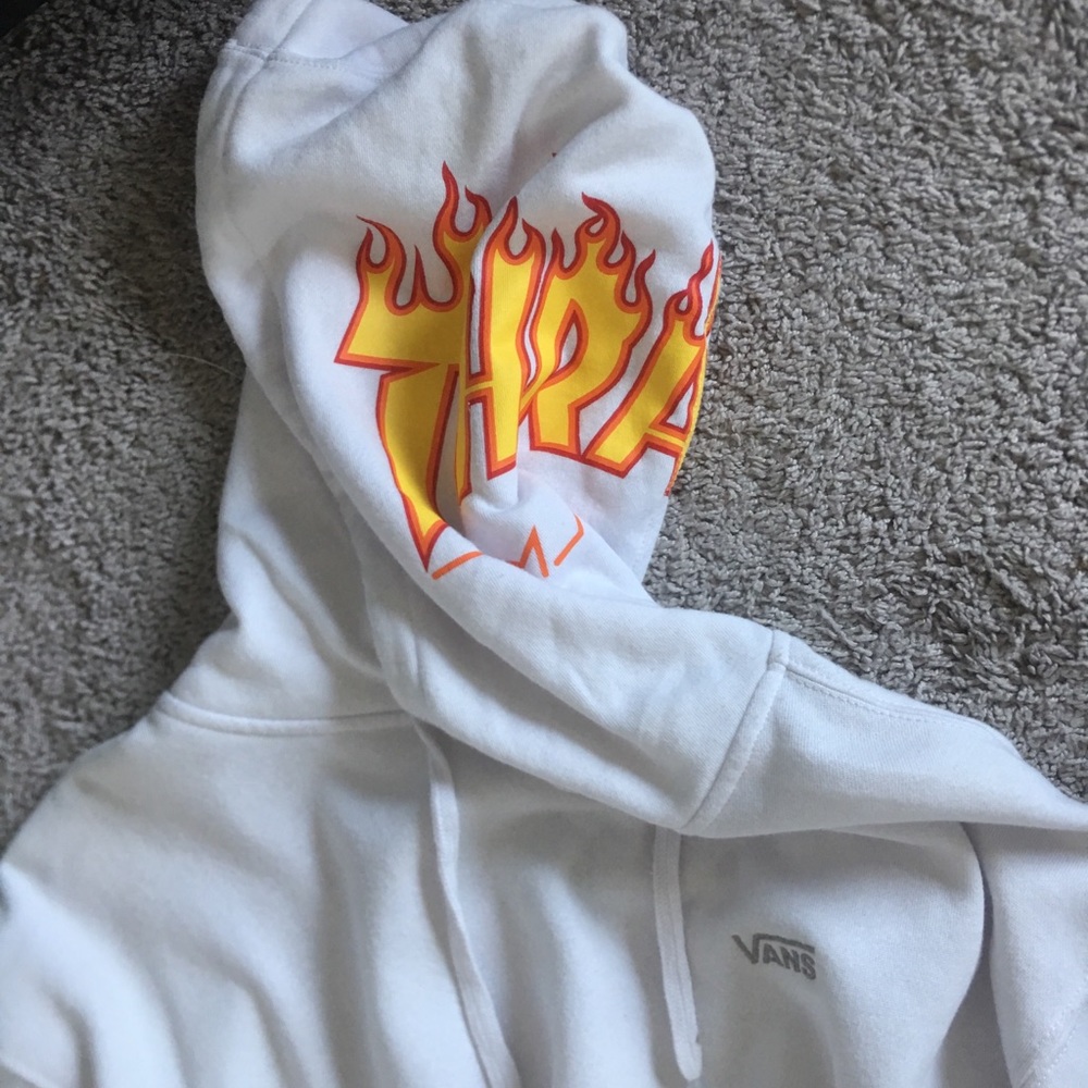 thrasher x vans sweatshirt